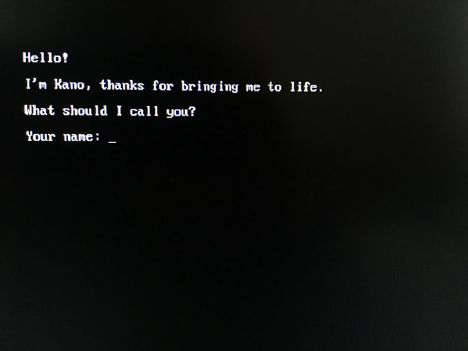 【Raspberry Pi】Kano OSをインストールしてみた