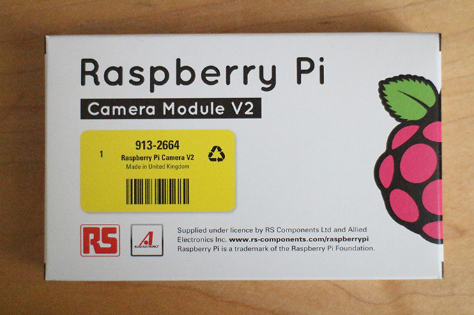 【Raspberry Pi】Camera Module V2を接続する