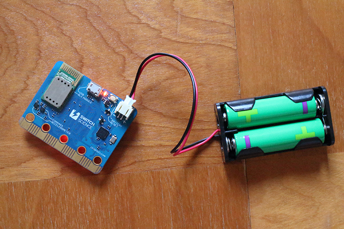 chibi:bit（micro:bit）の電池ケース
