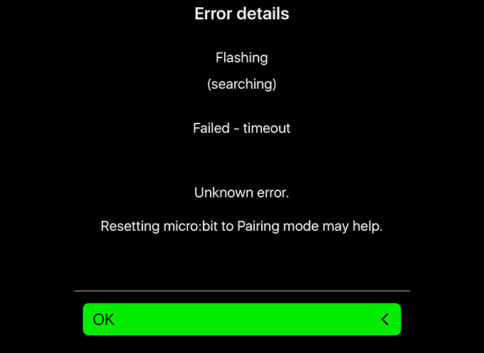 【micro:bit（chibi:bit）】アプリからのプログラム転送が2回目に失敗する場合の対処法