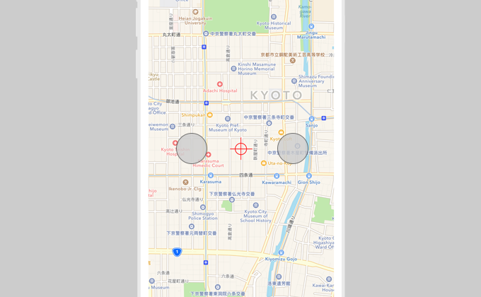iOSの地図（実機＆シミュレータ）を3D表示にする方法