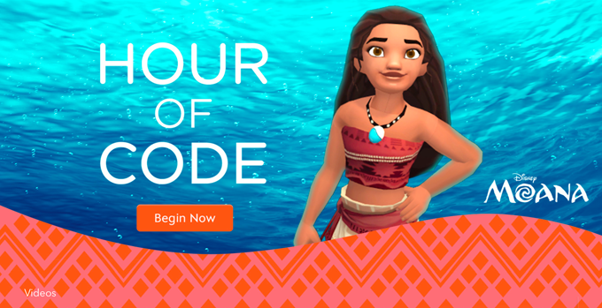 Hour of Code「モアナと伝説の海」