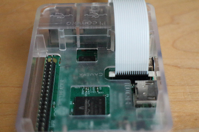 【Raspberry Pi】Camera Module V2を接続する
