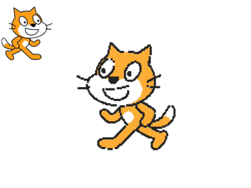 【Scratch】ネコを回転させる