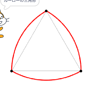 【Scratch】ルーローの三角形
